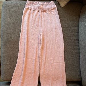 Pink Flare Pants